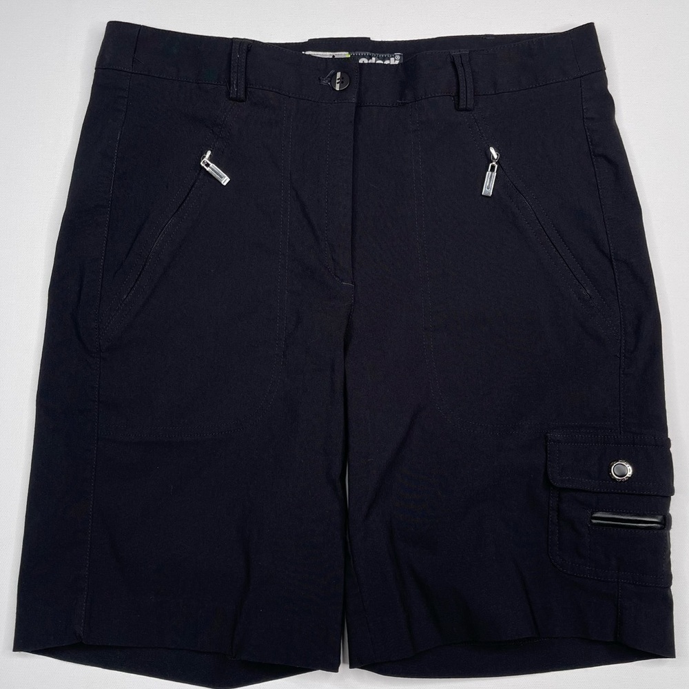 Jamie Sadock Shorts Burmuda Golf Black Tennis Beach Vacation Preppy Pickle Ball
